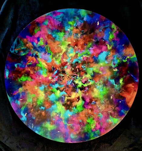 Coober Pedy Colour Wheel by Cathy Gilday, Painting for Sale on Singulart