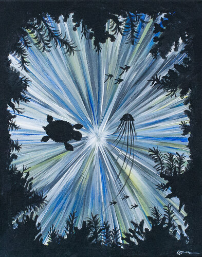 A View From Below von Christy Brown, Malerei kaufen auf Singulart
