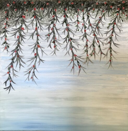 Hanging Vines van Christy Brown, Schilderij te koop op Singulart