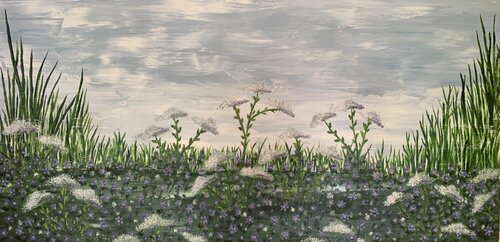 Lavender Fields von Christy Brown, Malerei kaufen auf Singulart