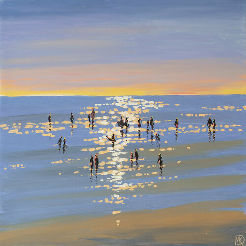 Dreams by the sea#new von Maria Kireev, Malerei kaufen auf Singulart