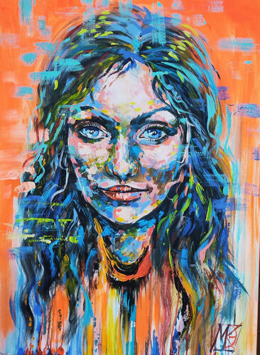 Daniella #1 di Maria Kireev, Pittura in vendita su Singulart