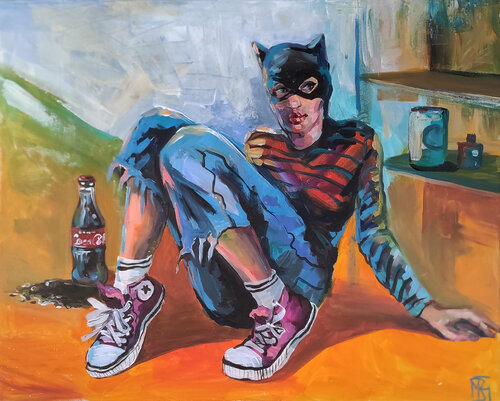 Cat Woman Maria Kireev