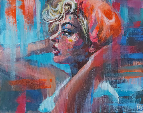 Pretty Stephanie di Maria Kireev, Pittura in vendita su Singulart