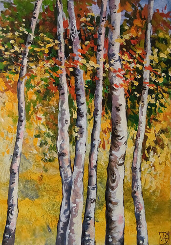 Fall has come von Maria Kireev, Malerei kaufen auf Singulart