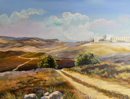 Hills of Judea#2 von Maria Kireev, Malerei kaufen auf Singulart