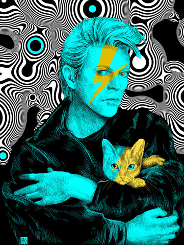 David Bowie von Maria Kireev, Digital kaufen auf Singulart