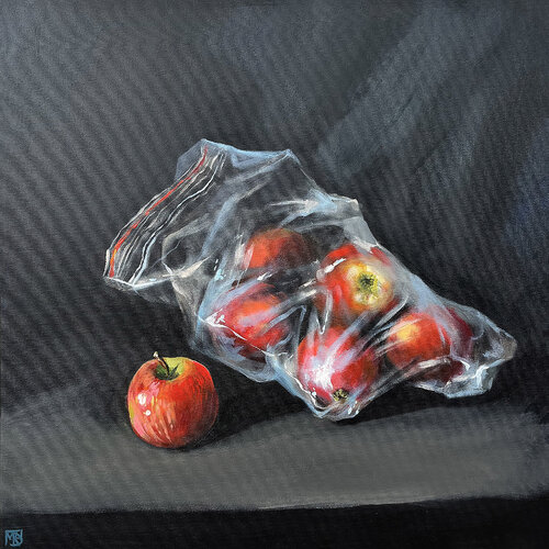 Apples von Maria Kireev, Malerei kaufen auf Singulart
