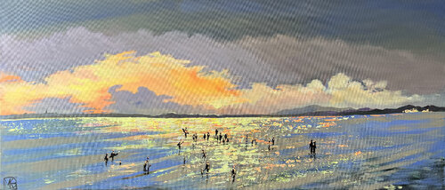 Evening rays of the sun. Maria Kireev