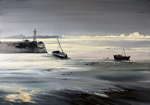 Oyster farm in Normandy Maria Kireev