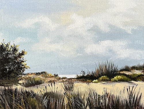 Little  dunes by Maria Kireev, 회화 for Sale on Singulart
