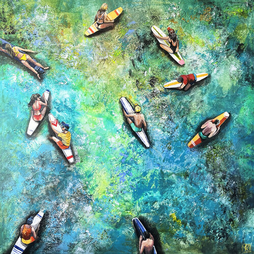Beautiful Saturday morning_#2 van Maria Kireev, Schilderij te koop op Singulart