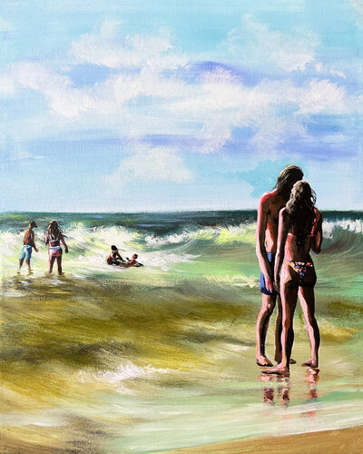 Evening Mood of Jaffa van Maria Kireev, Schilderij te koop op Singulart