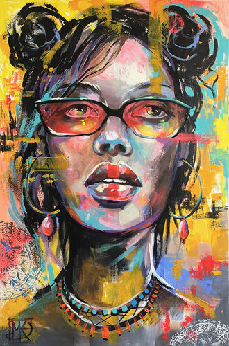 Hanna by Maria Kireev, 회화 for Sale on Singulart