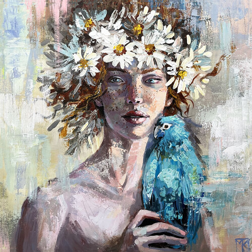 Artemis van Maria Kireev, Schilderij te koop op Singulart
