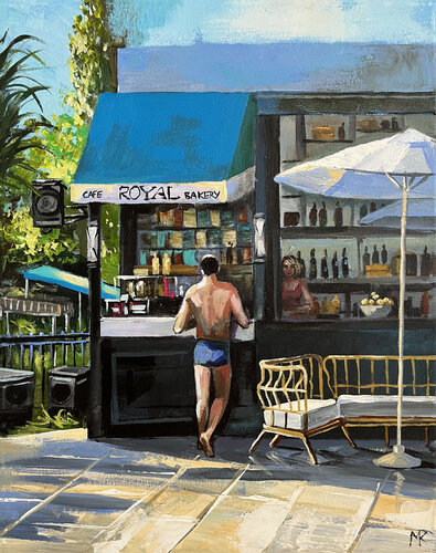 Last day of vacation by Maria Kireev, Painting for Sale on Singulart