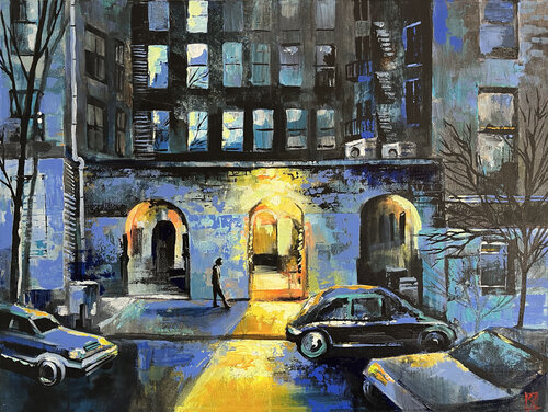 Walk in to the light von Maria Kireev, Malerei kaufen auf Singulart