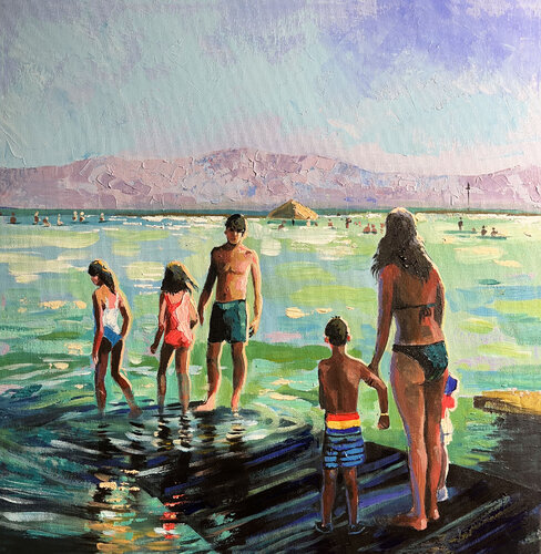 Clear Paradise von Maria Kireev, Malerei kaufen auf Singulart