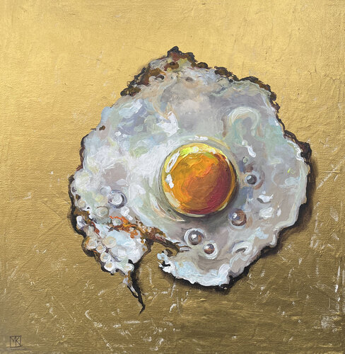 Sun on the Skillet by Maria Kireev, 회화 for Sale on Singulart