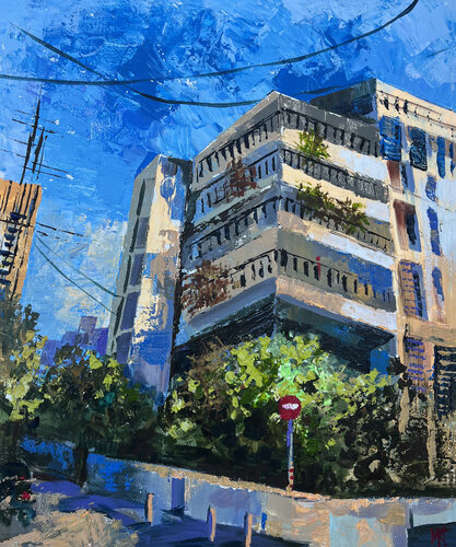 Concrete & light van Maria Kireev, Schilderij te koop op Singulart