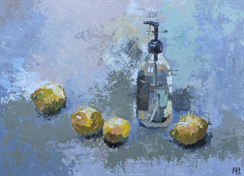 Citrus Cleanse von Maria Kireev, Malerei kaufen auf Singulart