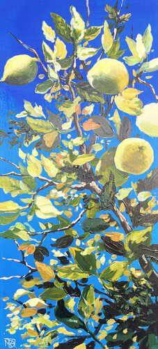 Paradise Lemons von Maria Kireev, Malerei kaufen auf Singulart