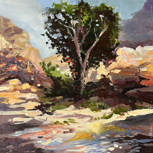Nahal Prat #2 de Maria Kireev, Pintura a la venta en Singulart