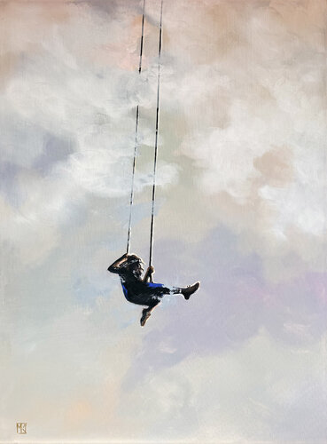 Sky of Quiet Freedom by Maria Kireev, Painting for Sale on Singulart
