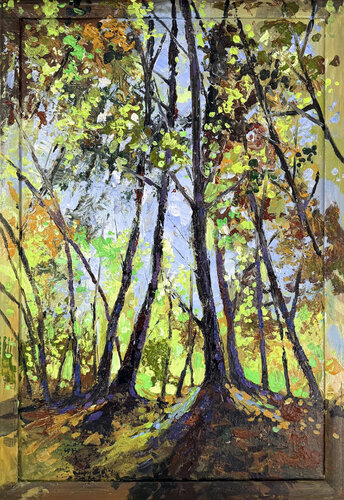 Green Breath di Maria Kireev, Pittura in vendita su Singulart