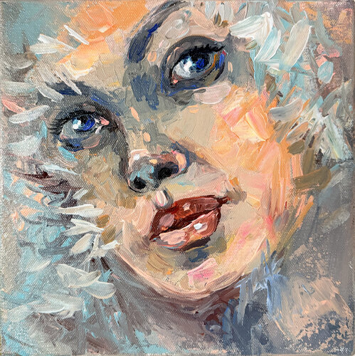 The Face of Spring van Maria Kireev, Schilderij te koop op Singulart