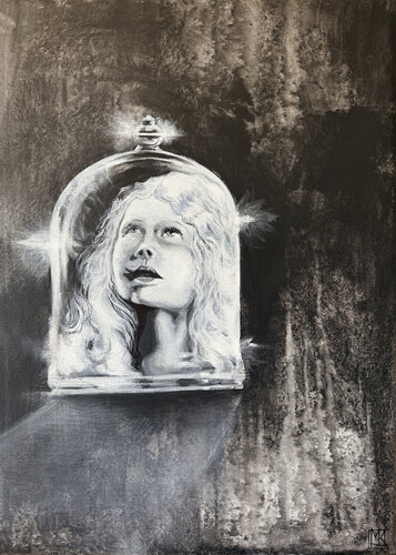 The Bride by Maria Kireev, 회화 for Sale on Singulart