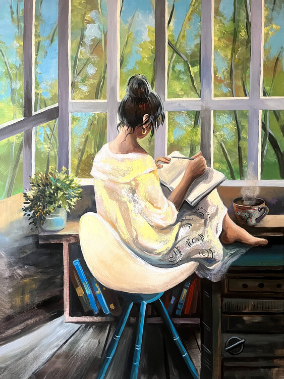 Bright day. Maria Kireev