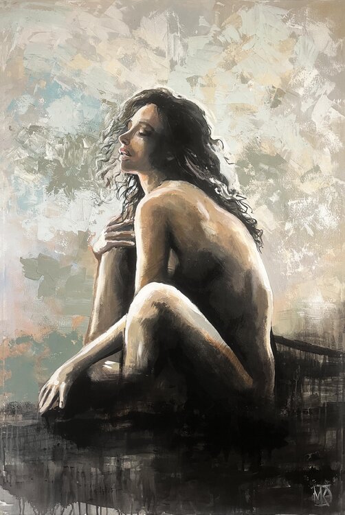 Solitude in Monochrome Maria Kireev