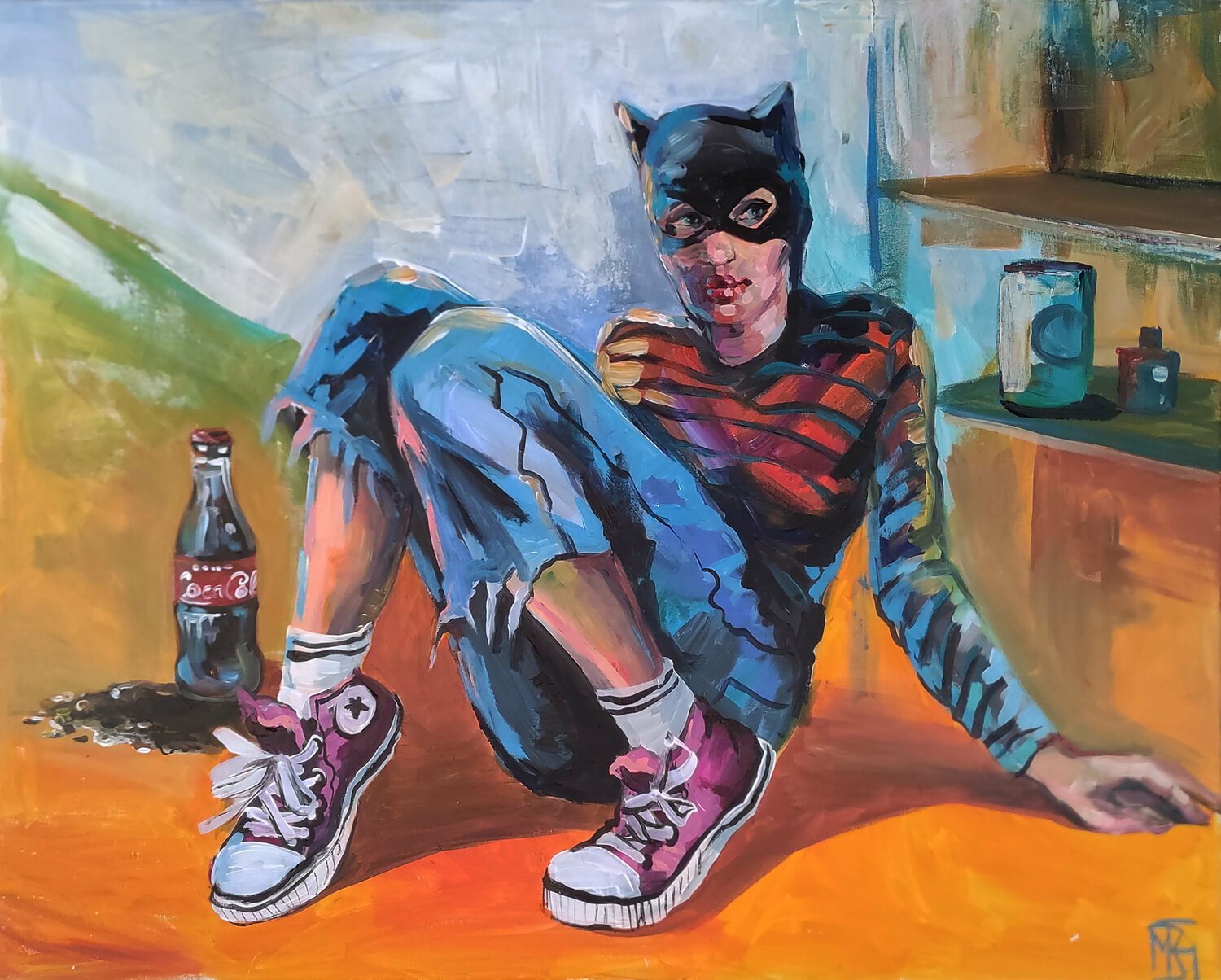 Cat Woman Maria Kireev