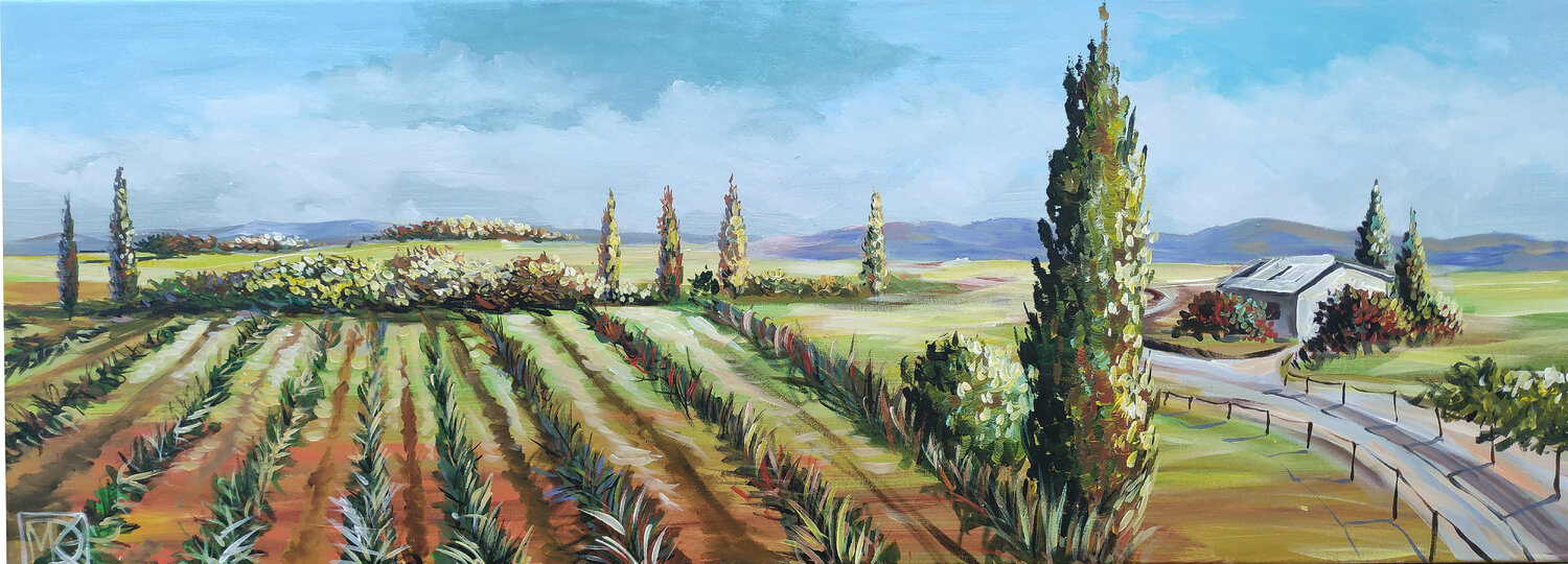 Green fields of Galilee Maria Kireev