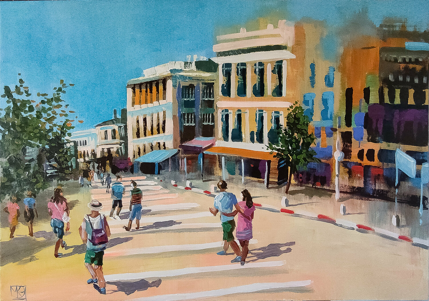 Tel Aviv Sheinkin street Maria Kireev