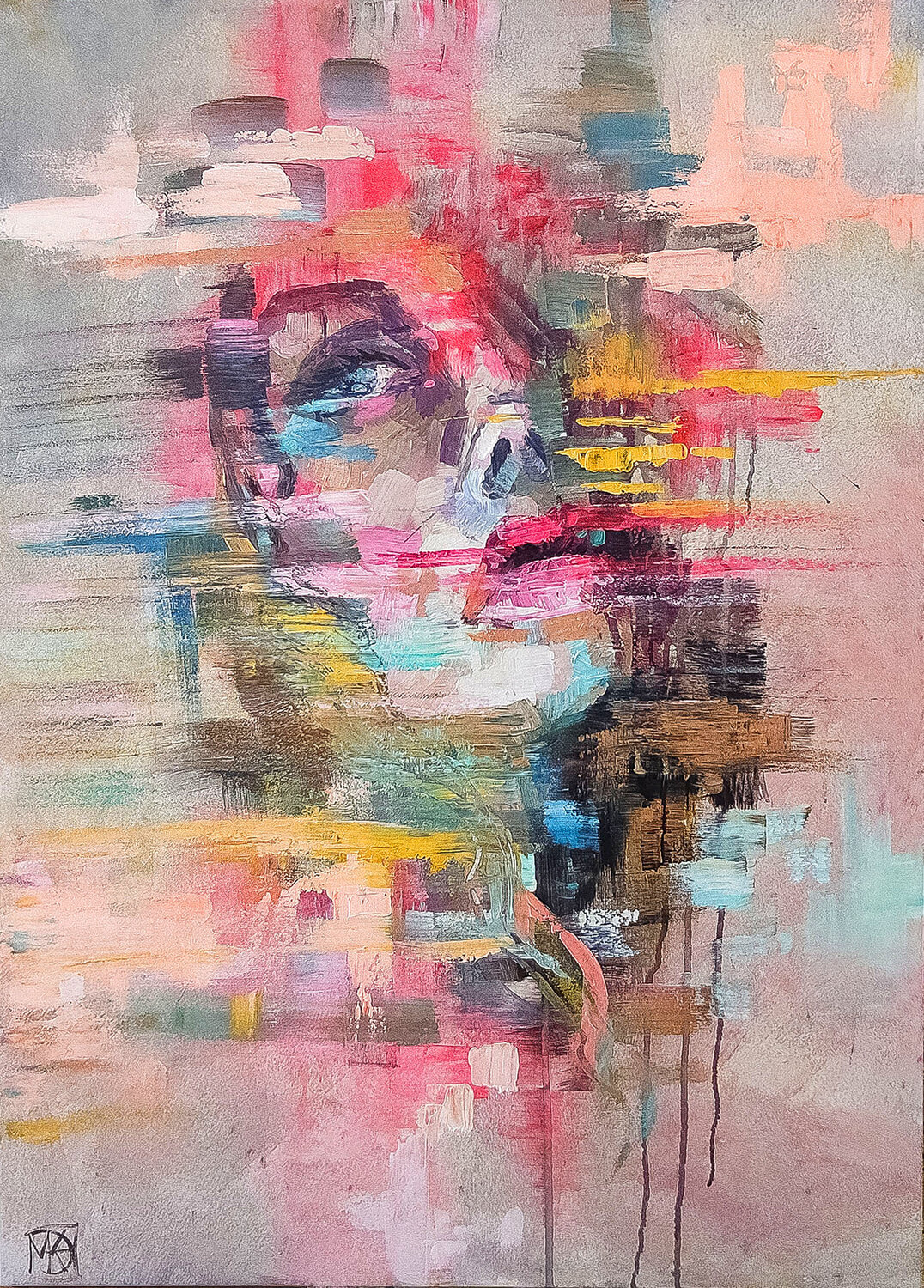 Abstract face Maria Kireev