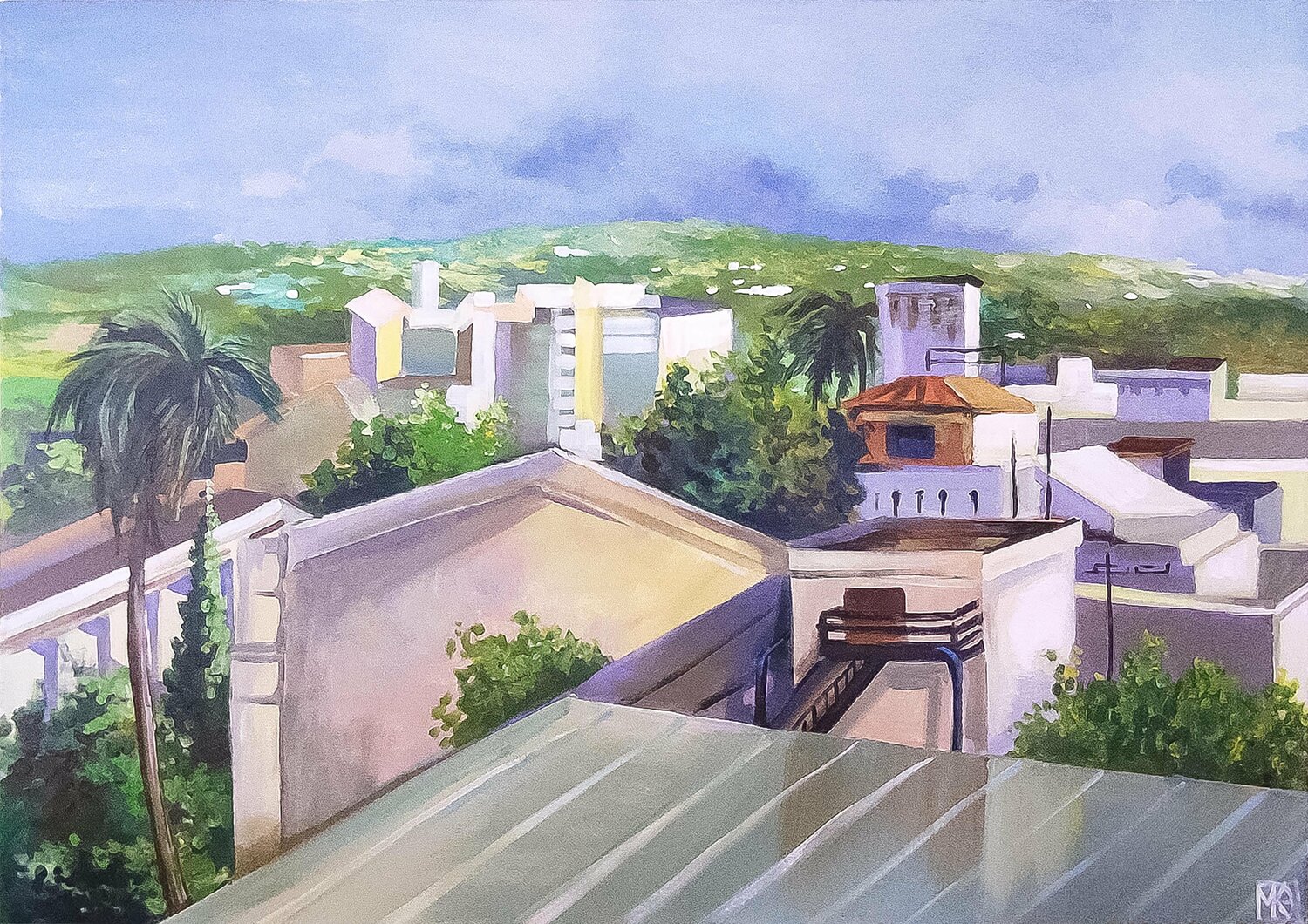 Afternoon rooftops of Tel Aviv Maria Kireev