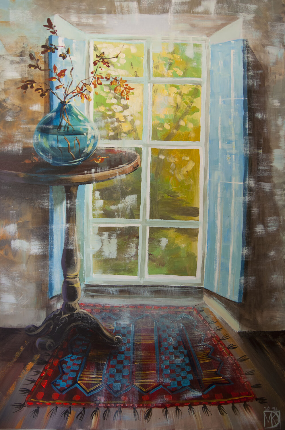 Window view Maria Kireev