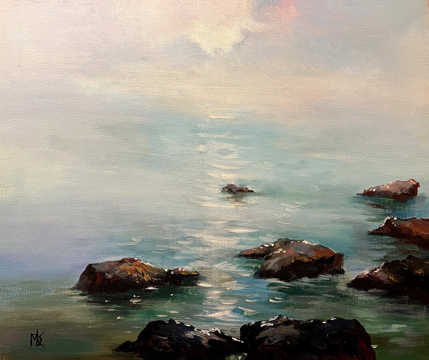 Gentle morning by the sea Maria Kireev
