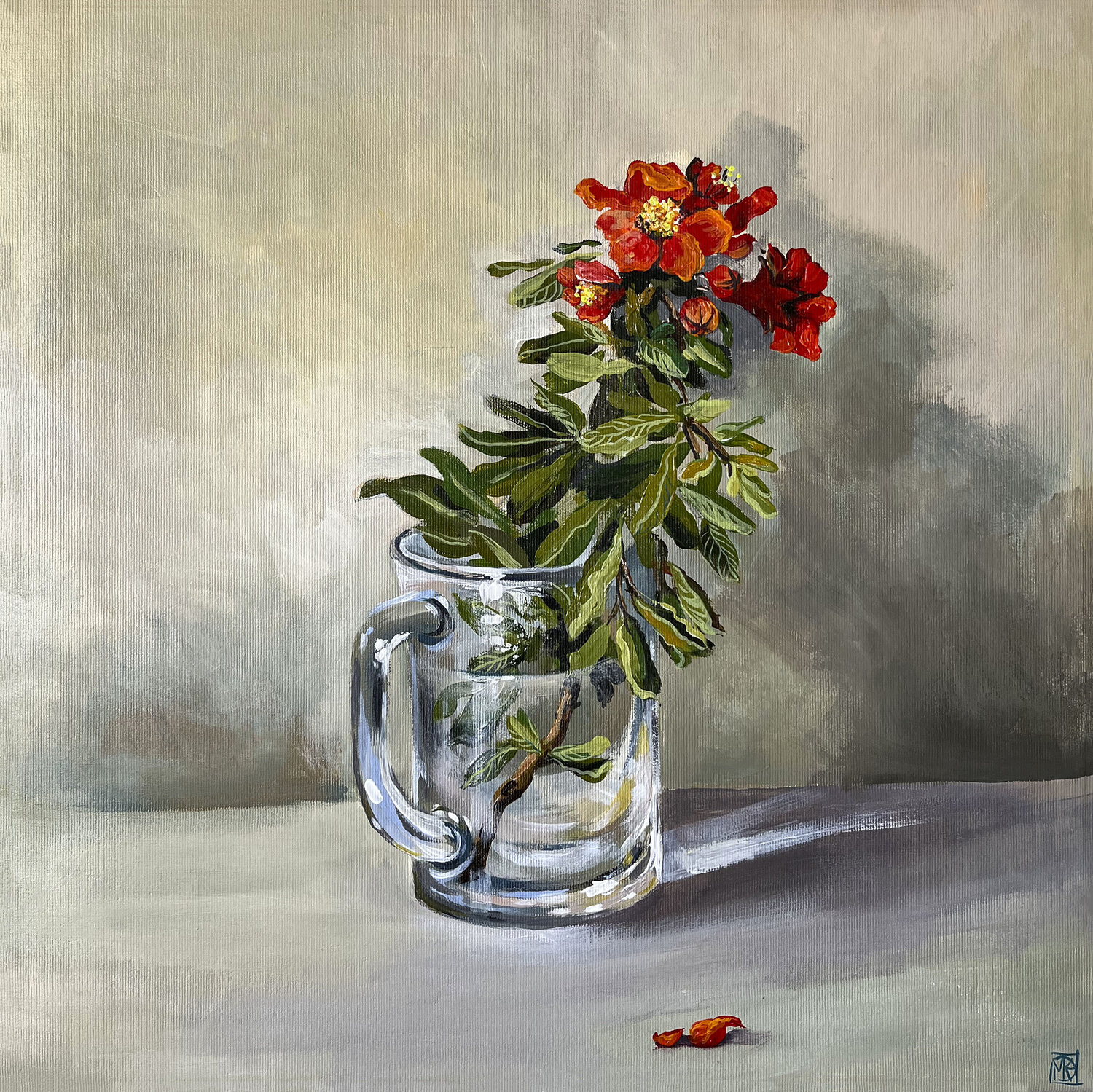 POMEGRANATE FLOWER Maria Kireev