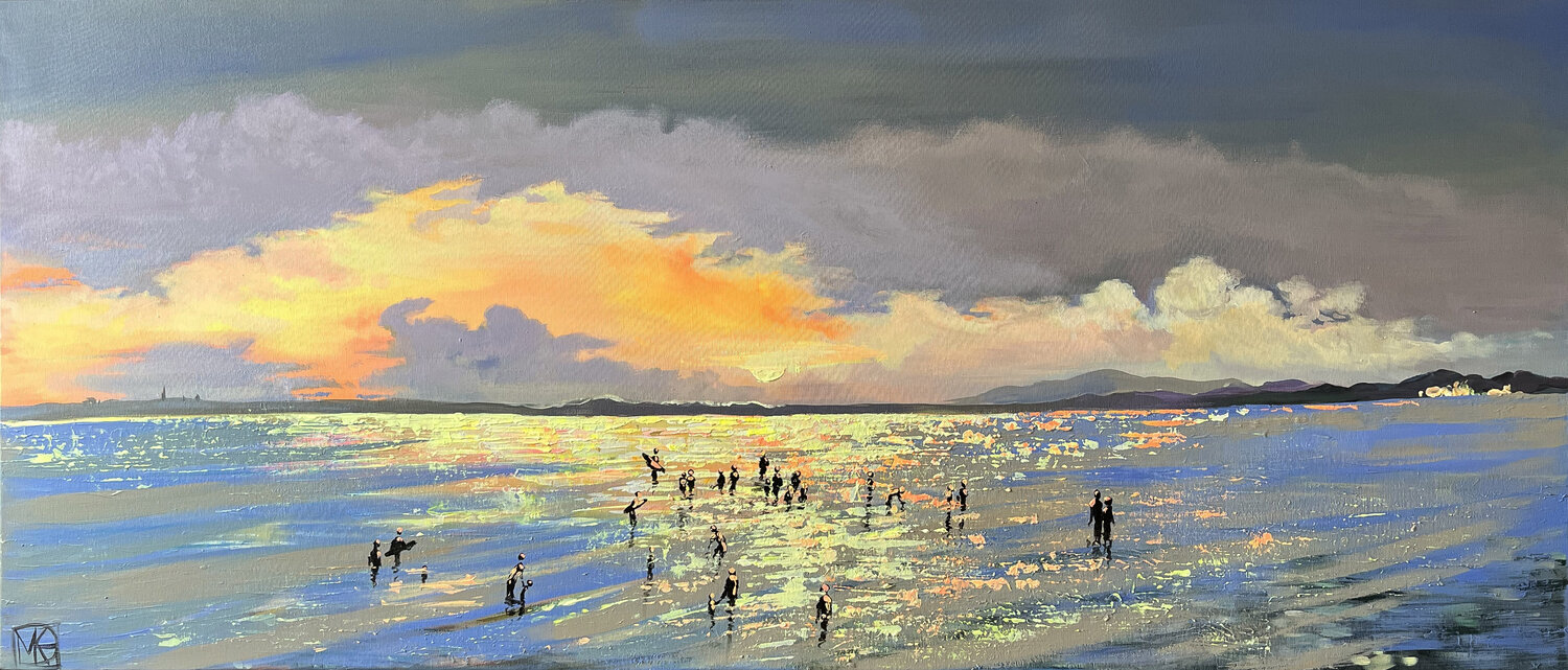Evening rays of the sun. Maria Kireev