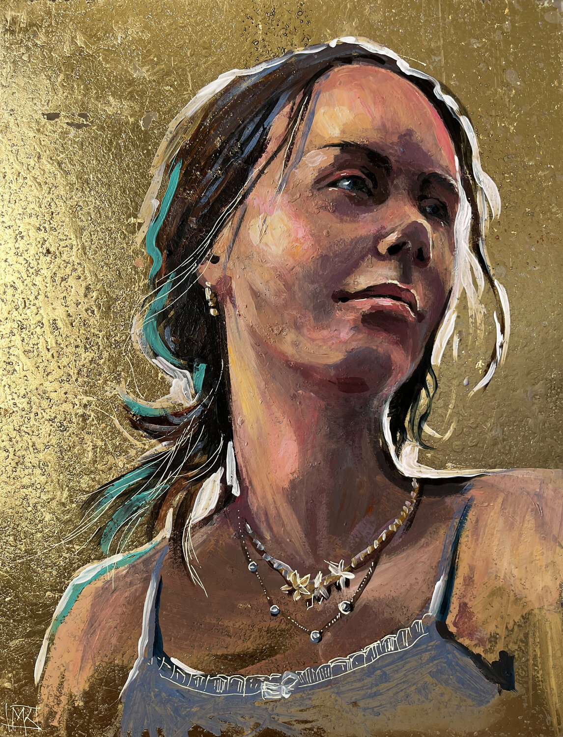 Gilded Reverie Maria Kireev