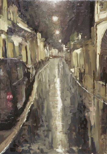 Rue de la Rousselle van Daniel Murgatroyd, Schilderij te koop op Singulart