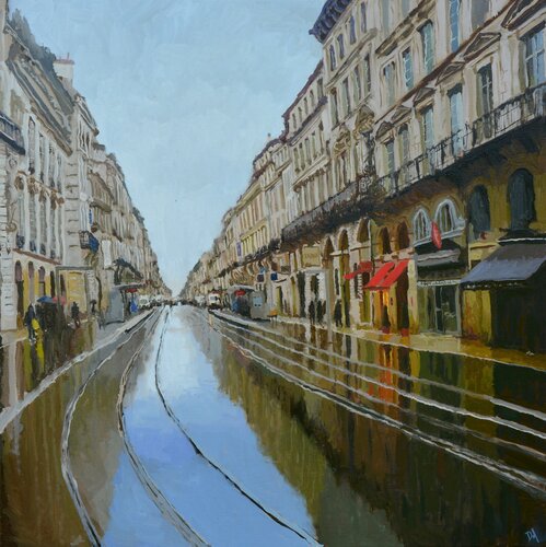 Cours de l'Intendance van Daniel Murgatroyd, Schilderij te koop op Singulart