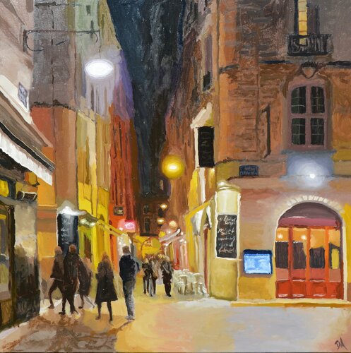 Rue des Faussets van Daniel Murgatroyd, Schilderij te koop op Singulart