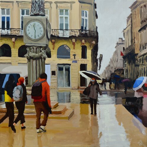 Rue St Catherine van Daniel Murgatroyd, Schilderij te koop op Singulart