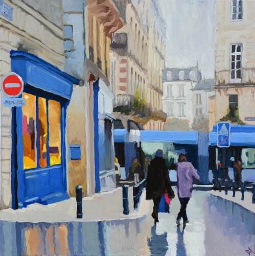 City Walk van Daniel Murgatroyd, Schilderij te koop op Singulart