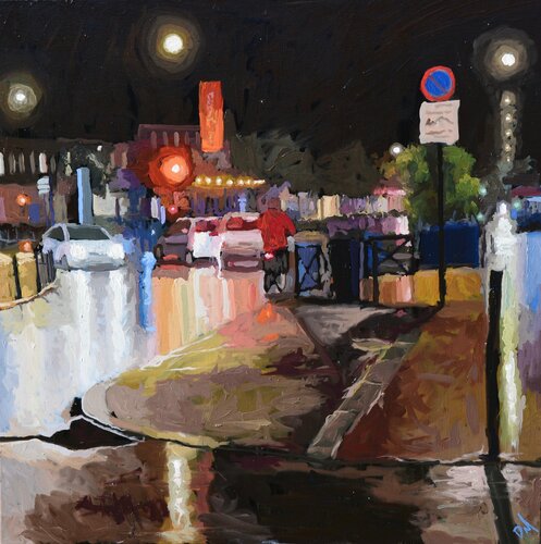 Parisien Lights by Daniel Murgatroyd, Painting for Sale on Singulart