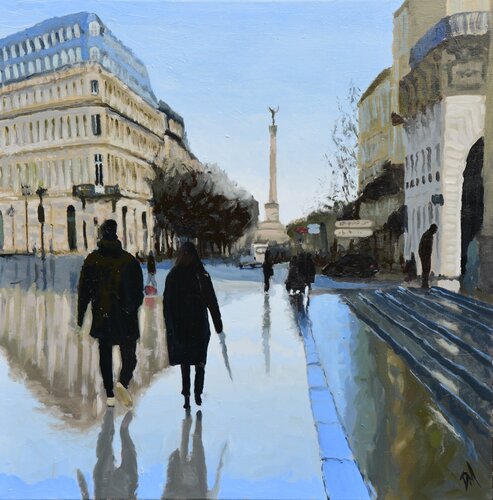 Blue Reflection van Daniel Murgatroyd, Schilderij te koop op Singulart